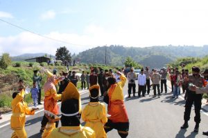 Launching Kampung Tangguh Covid-19, Kapolres Solok Disambut Anggota DPRD