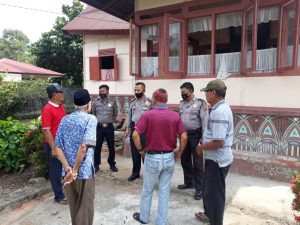 Polsek Padang Ganting Gelar Rapat Mediasi Sengketa Kepemilikan dan Pengolahan Objek Wisata Air Hangat