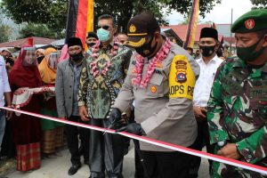 Kapolres Solok Launching Kampung Tangguh Covid-19