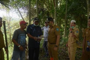 Dengan Goro Bersama Perusahaan Tambang, Buka Lahan Puskesmas Tumpuk Tangah