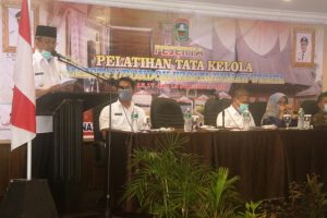 Bupati Gusmal Hadiri Pembukaan Pelatihan Tata Kelola Homestay