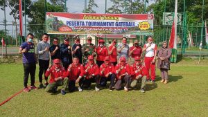 Dandim 0306/50 Kota Buka Turnamen Gateball HUT TNI Ke 75