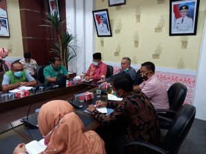 Pjs. Bupati Pessel Mardi, Gelar Pertemuan dengan Camat