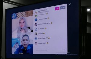 Wako Deri Asta hadiri Live Instagram Virtual dengan Staf Khusus Presiden RI Angkie Yudistia