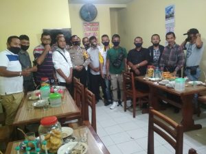 Jalin Hubungan Silaturahmi, Satlantas Polres Tanah Datar Lakukan Coffe Morning dengan Wartawan
