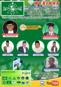 PWNU Sumbar Hadirkan Cak Imin dan Maidir Harun Dalam Webinar Hari Santri 2020