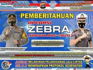 Operasi Zebra Singgalang 2020, Tetap dalam Prokes 