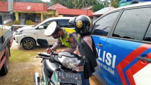 Hari Pertama Operasi Zebra, Sejumlah Roda Dua Terjaring Satlantas Polres Pessel