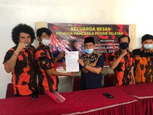 Pemuda Pancasila Pessel Deklarasikan untuk Mendukung Paslon HJ-HD