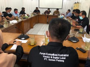 FK Kontraktor, Vendor dan Suplier PT. SP datangi DPRD