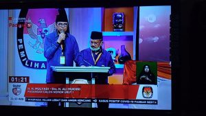 Kuasai Materi, Mulyadi-Ali Mukhni Paparkan Visi-Misi Dalam Debat Putaran Pertama