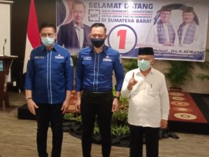 AHY: Saya dan Pak SBY Mohon Pemilih Sumbar Pilih Mulyadi-Ali Mukhni
