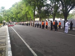 Kapolres Tanah Datar Gelar Pasukan Operasi Lilin Tahun 2020