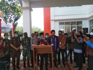 Dalam Peresmian Pustaka, Bupati Berharap Tanah Datar Bisa Menjadi Contoh Kerukunan Beragama