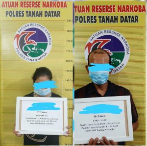 Sepasang Suami Istri Jadi Pengedar Narkoba