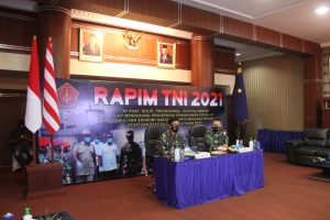 Danrem 032/Wbr Brigjen TNI Arief Gajah Mada Ikuti Rapim Wilayah Sumbar