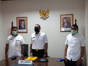 Wagub Sumbar Audy Joinaldy Ikut Rakornas Penanggulangan Bencana  Secara Virtual