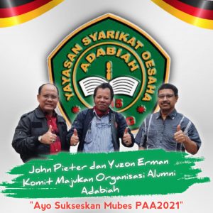 Mubes PAA 2021, John atau Yuzon Jadi Ketum Akan Saling Dukung