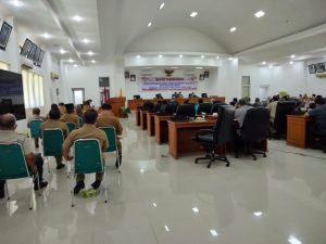 Paripurna DPRD Penyampaian LKPJ Anggaran 2020 Oleh Bupati Tanah Datar