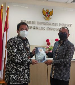 Waka KI Pusat Terima Laporan Rancak KI Sumbar