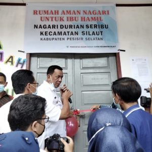 Bupati Rusma Yul Anwar Hadiri Pencanangan Nagari Tageh di Silaut