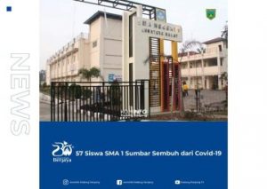 57 Siswa SMA 1 Sumbar Sembuh dari Covid-19