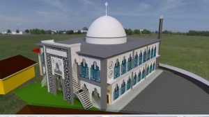 Pembangunan Masjid Misbahul Ulum SMAN 1 Terus Dilanjutkan