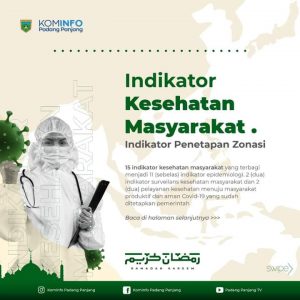 Kondisi Sumbar Mengkhawatirkan, Padang Panjang Kembali Terbaik Penanganan Covid-19