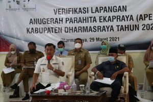 Pemkab Dharmasraya Ikuti Verifikasi Lapangan Anugrah Parahita Ekapraya