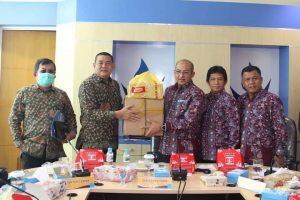 Dirut Perumda Air Minum Kota Padang Sambut Baik Kunjungan PD. Perpamsi Jambi