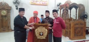 Wabup Pessel Rudi Hariyansyah, Hadiri Tausiah Subuh Ustad Orange di Masjid Baiturahman Painan