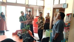 Monitoring Adminduk di Sungai Beremas, Syamsul Bahri Miris Temui Jeleknya Kondisi Kantor Camat