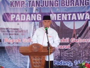 Gubernur Launching Pengoperasian Perdana KMP. Tanjung Burang Rute Padang-Mentawai