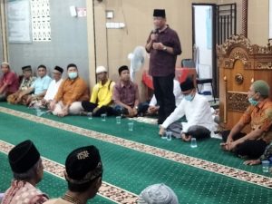 Bupati Pessel Rusma Yul Anwar Kunjungi Masjid Nurul Hidayah Painan Timur