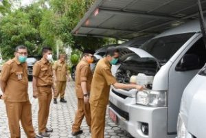 Sekwan Sumbar Raflis Lakukan Sidak Kenderaan