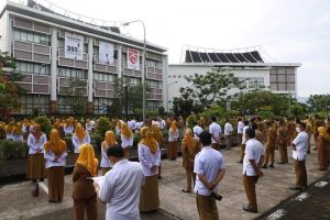 Apel Gabungan Idul Fitri, Wako Hendri Septa: Jadikan Ramadan yang Telah Berlalu sebagai “Bimtek” Perubahan Diri ke Arah yang Lebih Baik