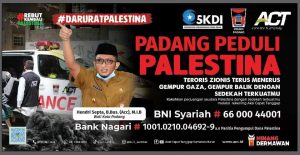 Wako Hendri Septa Ajak Warga Padang Donasi Dana Palestina