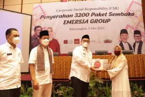 3.200 Paket Sembako CSR Emersia Group Mulai Dibagikan