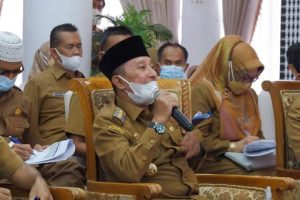 Bupati dan Wabup Beri Masukan Rancangan KLHS RPJMD Kabupaten Tanah Datar 2021-2026