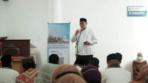 Wabup Richi Aprian Launching QRIS Mesjid Nurul Amin Pagaruyung