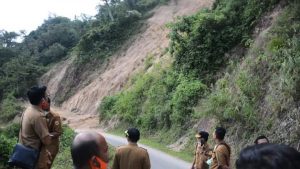 Eka Putra Tinjau Kondisi Ruas Jalan di Pagaruyung