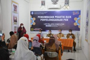 Apresiasi LKP Palapa Komputer, Terpilih Laksanakan Pengimbasan Baik Program PKK