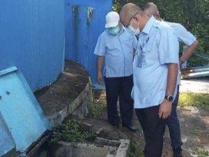 Dirut Perumda Air Minum Kota Padang Kunjungi Instalasi Pengelola Air Di Gunung Pangilun