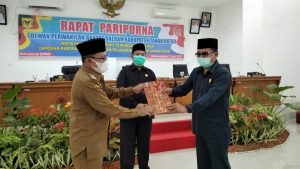 Rapat Paripurna Perwakilan Daerah Kabupaten Tanah Datar-Nota Penyampaiyan Bupati Ranperda Kabupaten Tanah Datar