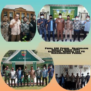 PD Prima DMI Pessel Silaturahmi Bersama Kodim 0311, Kapolres, Kemenag dan PD Muhammadiyah Pessel