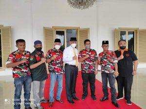LMP Jalin Silaturahmi Dengan Gubernur Sumbar