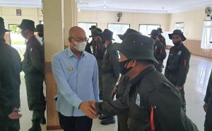 Dirut Perumda Hadiri Pembukaan Latsarmil Calon Pegawai Perumda AM Kota Padang Gelombang II