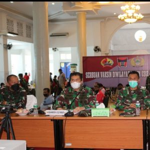 2000 Vaksin Tersedia Tiap Hari, TNI Lakukan Serbuan Serentak di 34 Provinsi