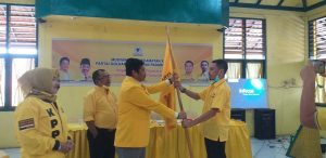 Terpilih Secara Aklamasi, Ade Suharmansya, ST Pimpin Partai GOLKAR Kecamatan Padang Barat