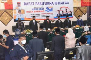 DPRD Padang Gelar Paripurna Istimewa Hari Jadi Kota Padang Ke-352